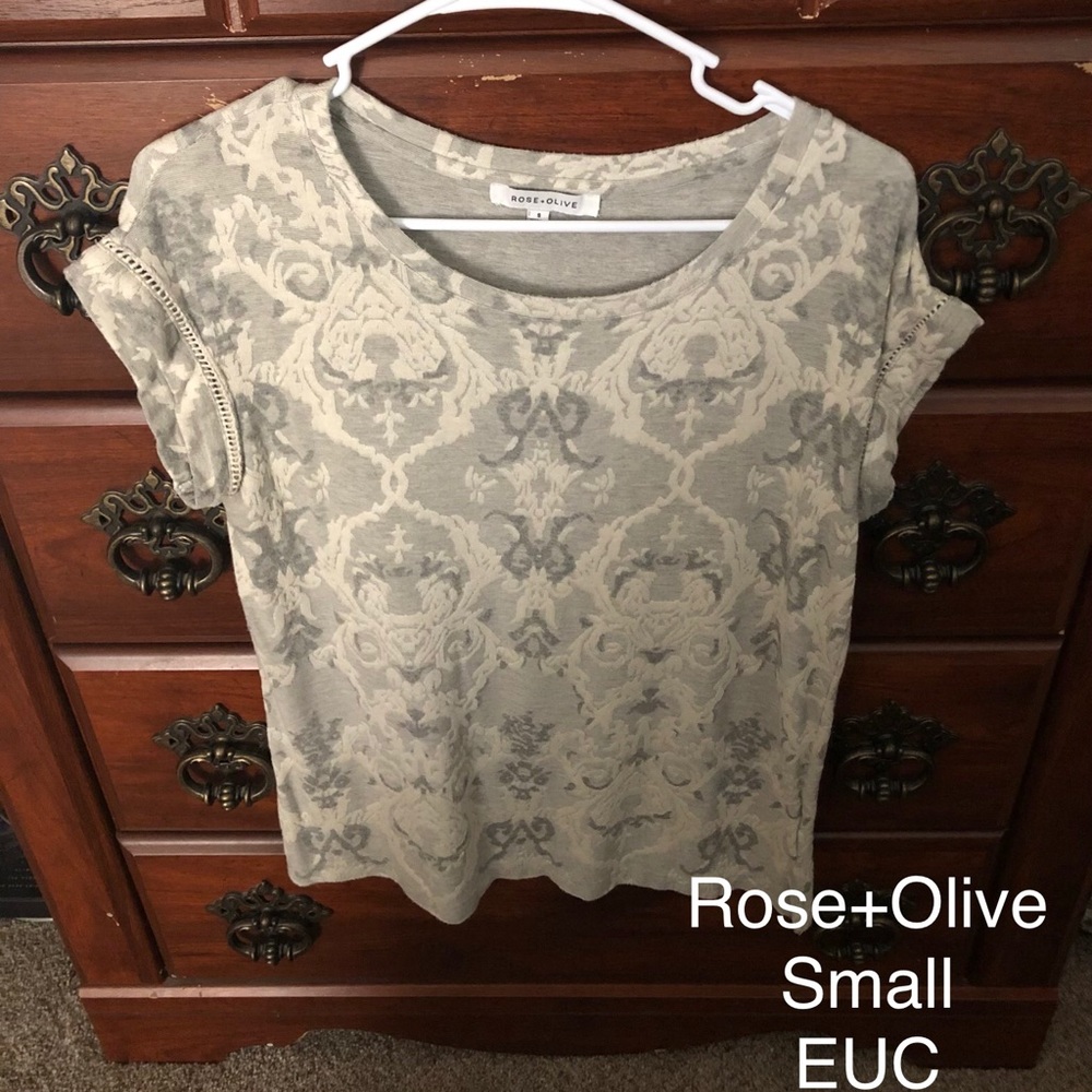 Rose + Olive Top